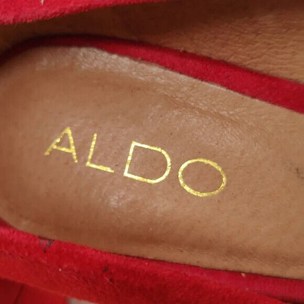 red y2k platform Pump by Aldo sz 8.5 - Picture 11 of 11